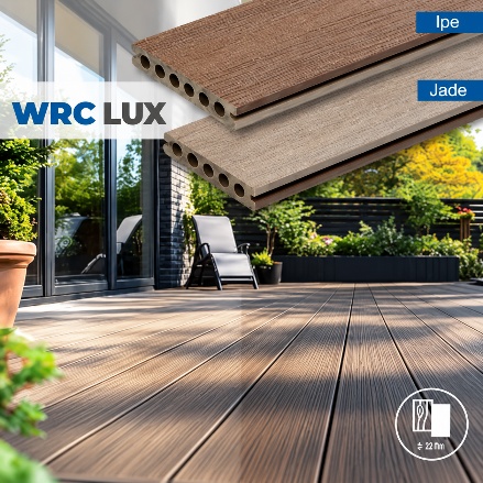 WPC LUX prémium co-extrudált profil